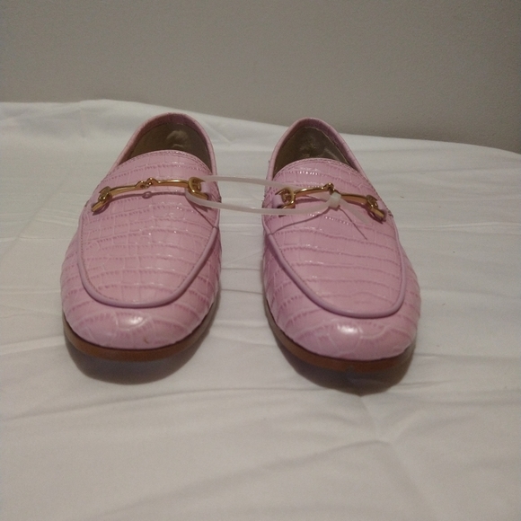 Sam Edelman Pink Loraine Leather Loafers - Picture 9 of 13
